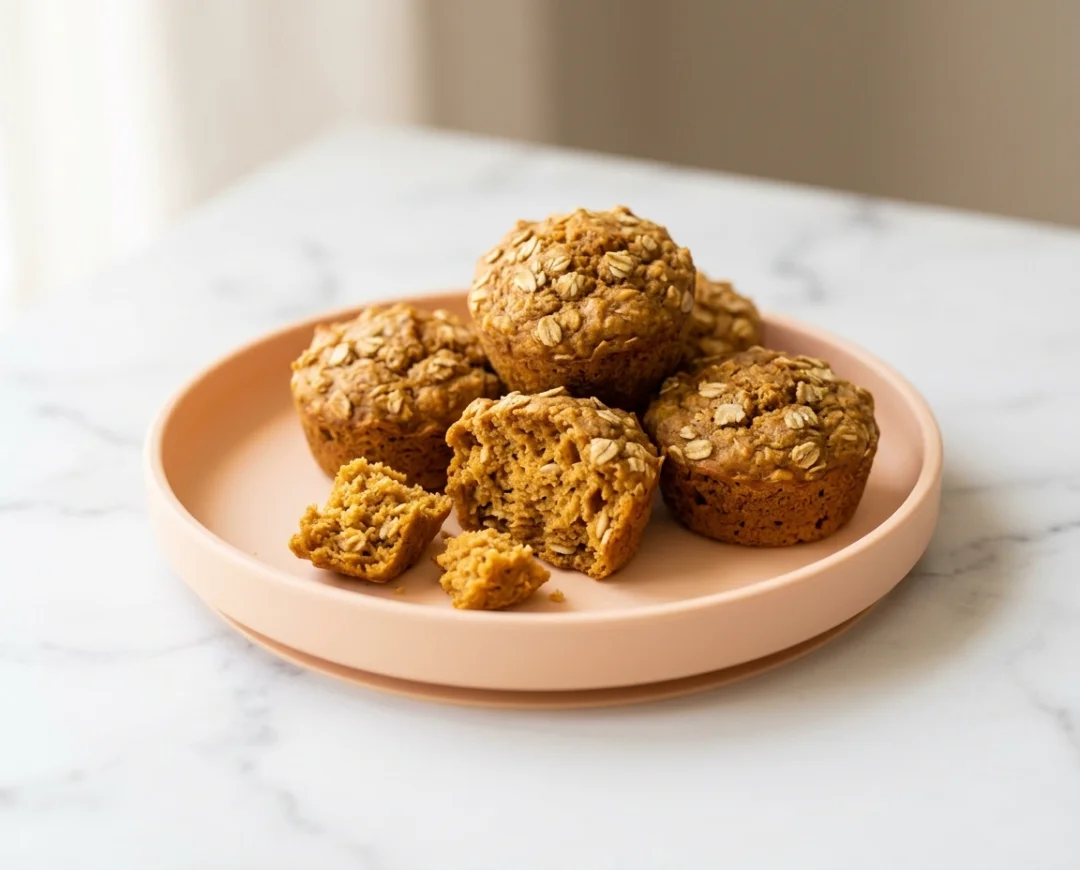 Pumpkin & Oat Muffins