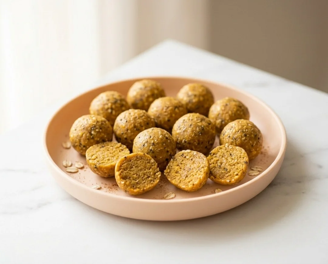 Pumpkin & Peanut Butter Energy Balls