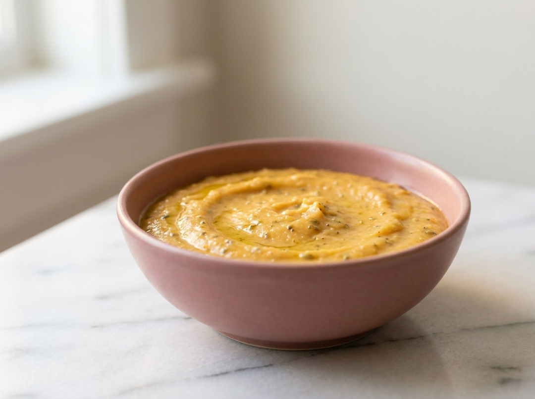 Creamy Pumpkin Polenta Porridge
