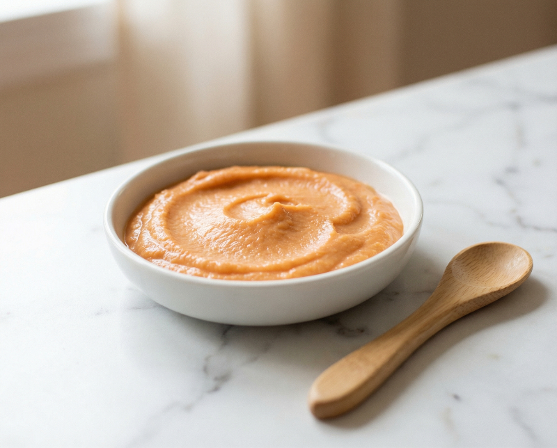 Nourishing Salmon & Sweet Potato Puree