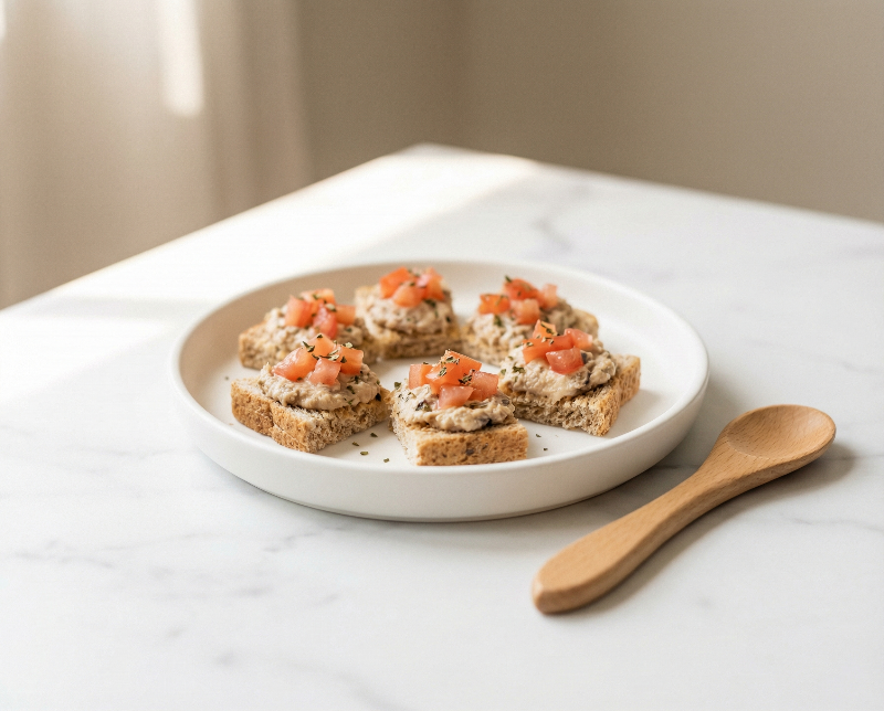 Brain-Boost Sardine & Tomato Toast