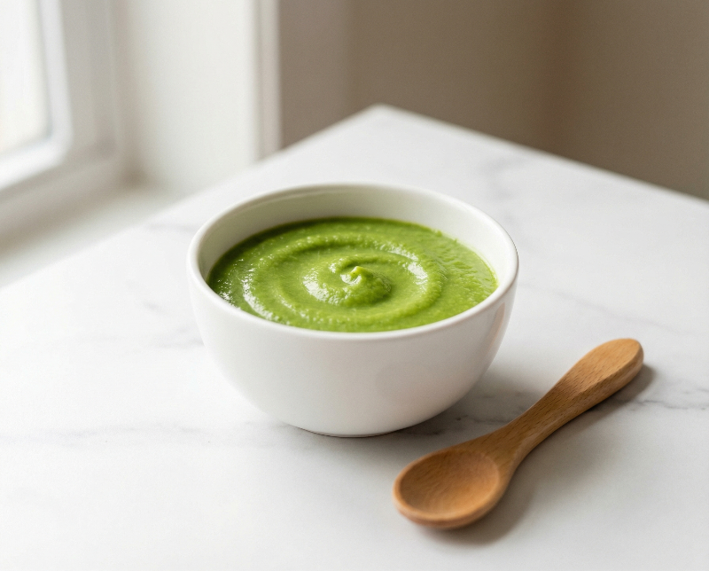 Silky Pea & Mint Puree