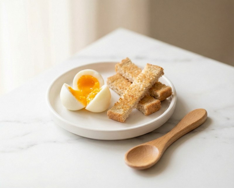 Safe Soft-Boiled Egg & Toast Soldiers