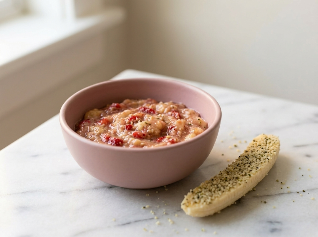 Strawberry & Banana Hemp Mash for Baby