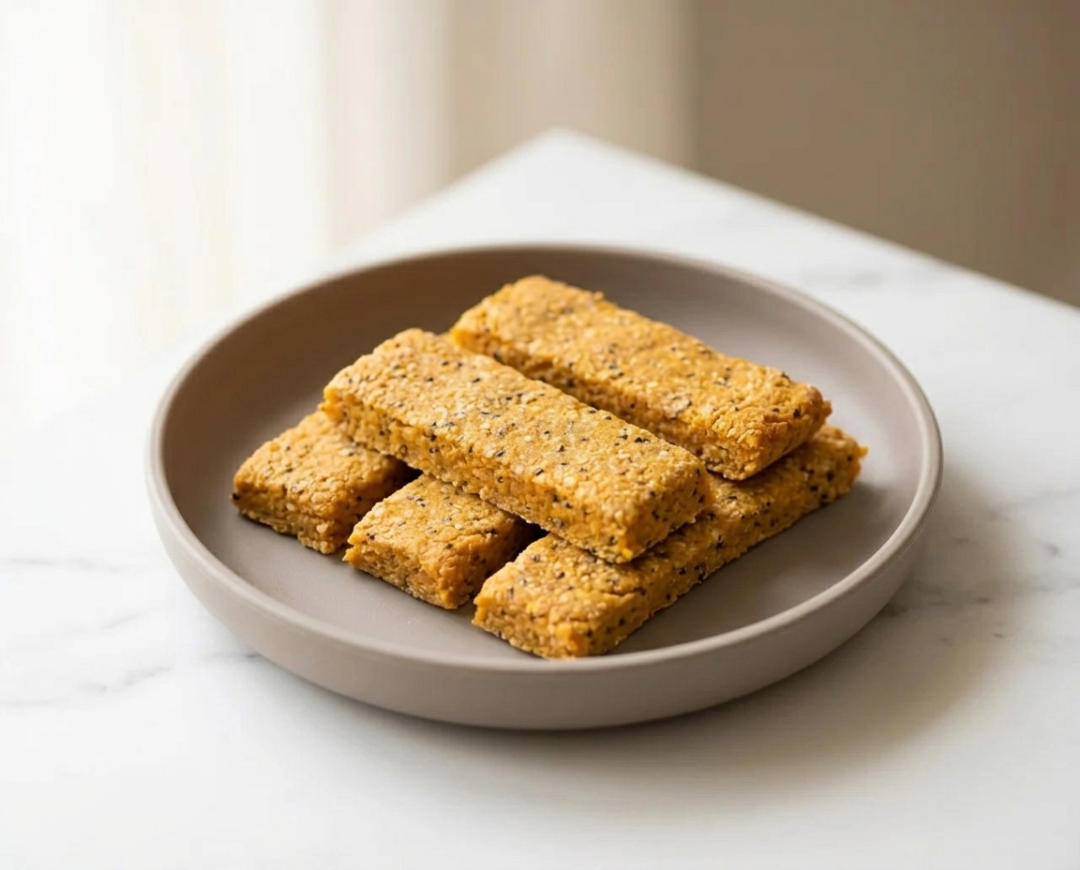 Sweet Potato & Oat Teething Bars