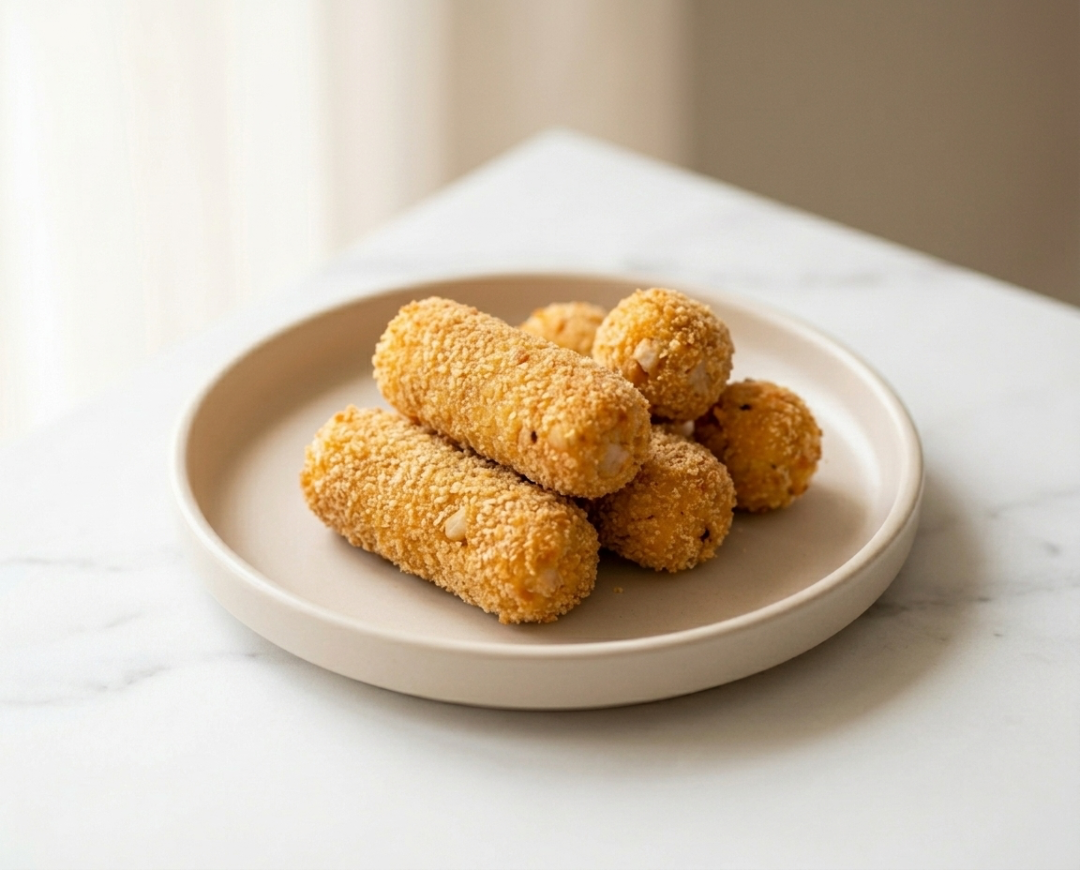 Golden Sweet Potato & Chicken Croquettes