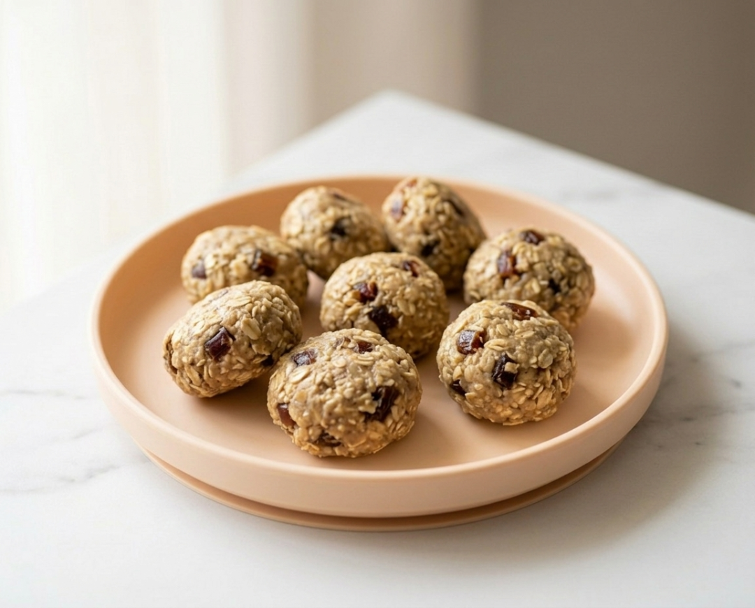 Tahini & Date Porridge Bites