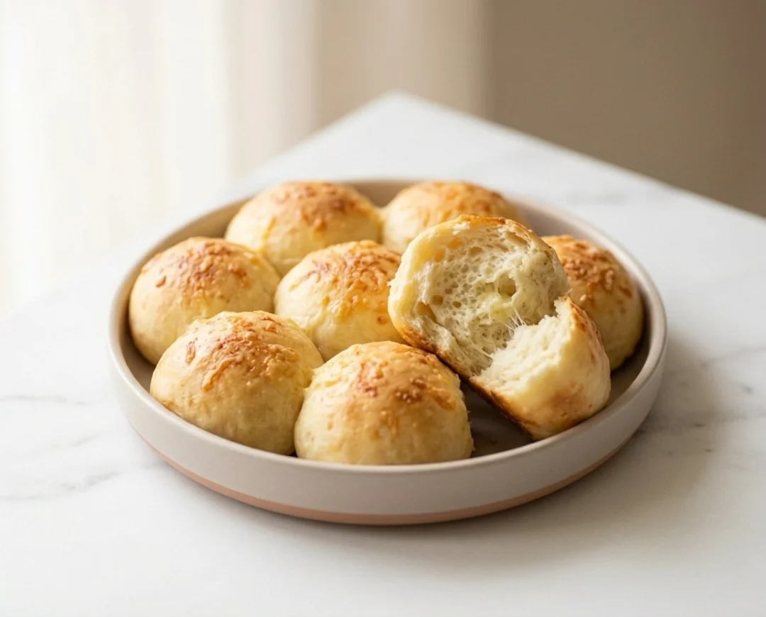 Three-Ingredient Yogurt Cheese Rolls