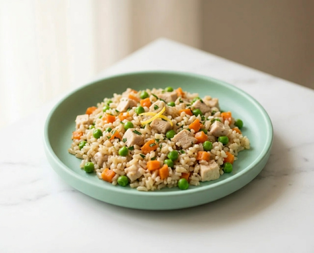 Zesty Chicken and Veggie Skillet Rice