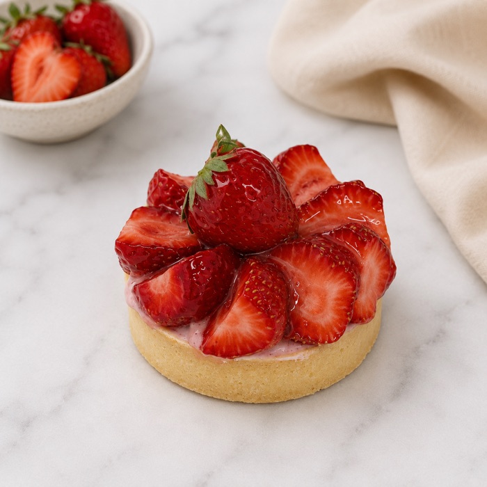 Çilekli Tart