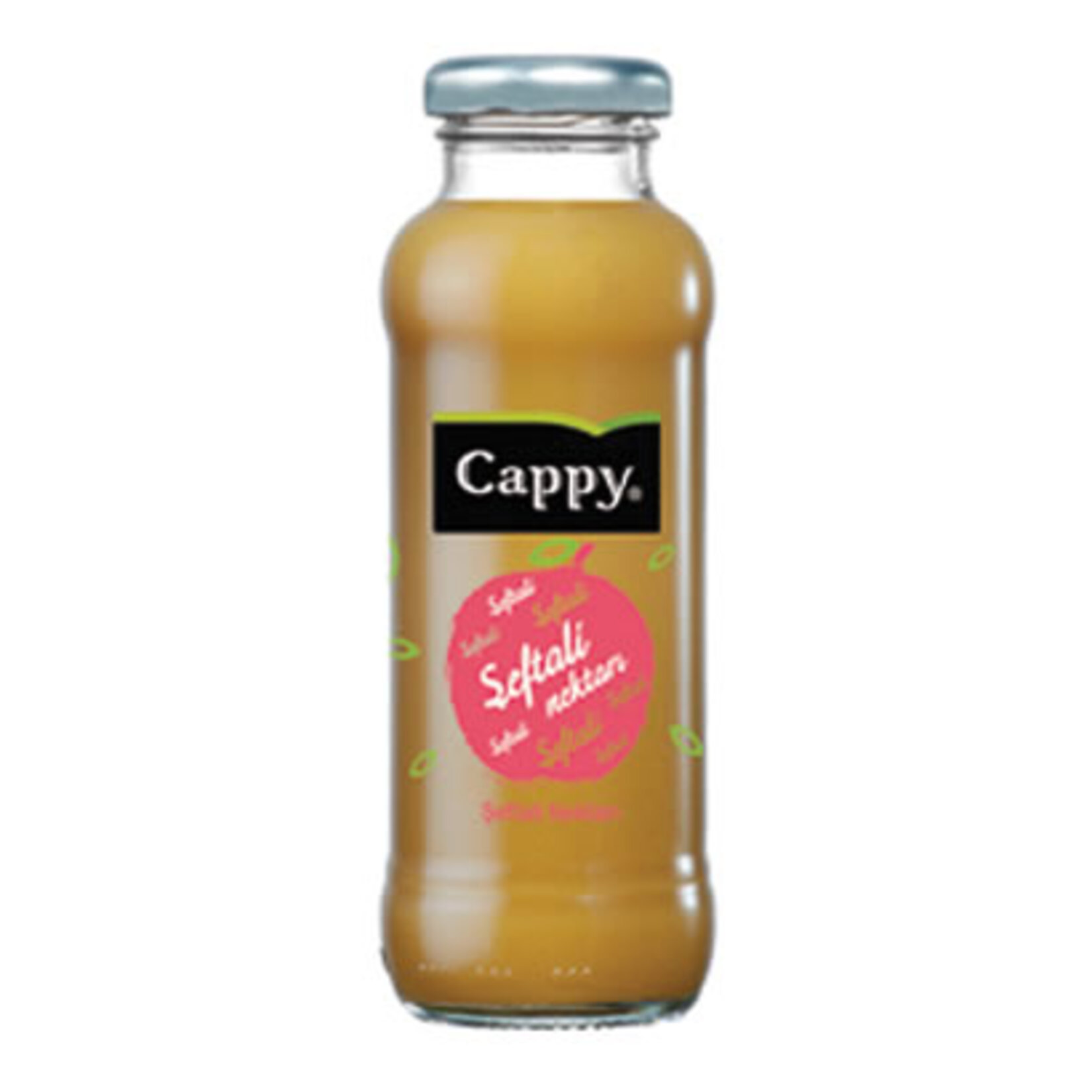 Cappy şeftali 250 ml cam şişe
