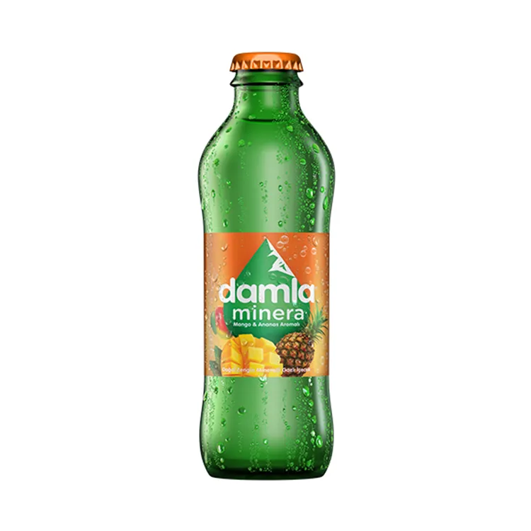 Damla Minera mango ananas aromalı maden suyu 200 ml şişe