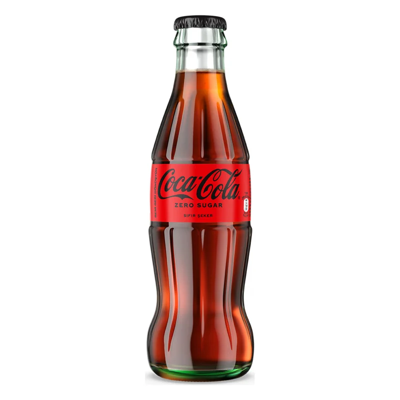 Coca-Cola Zero Sugar Dönüşümsüz Şişe 250 ml