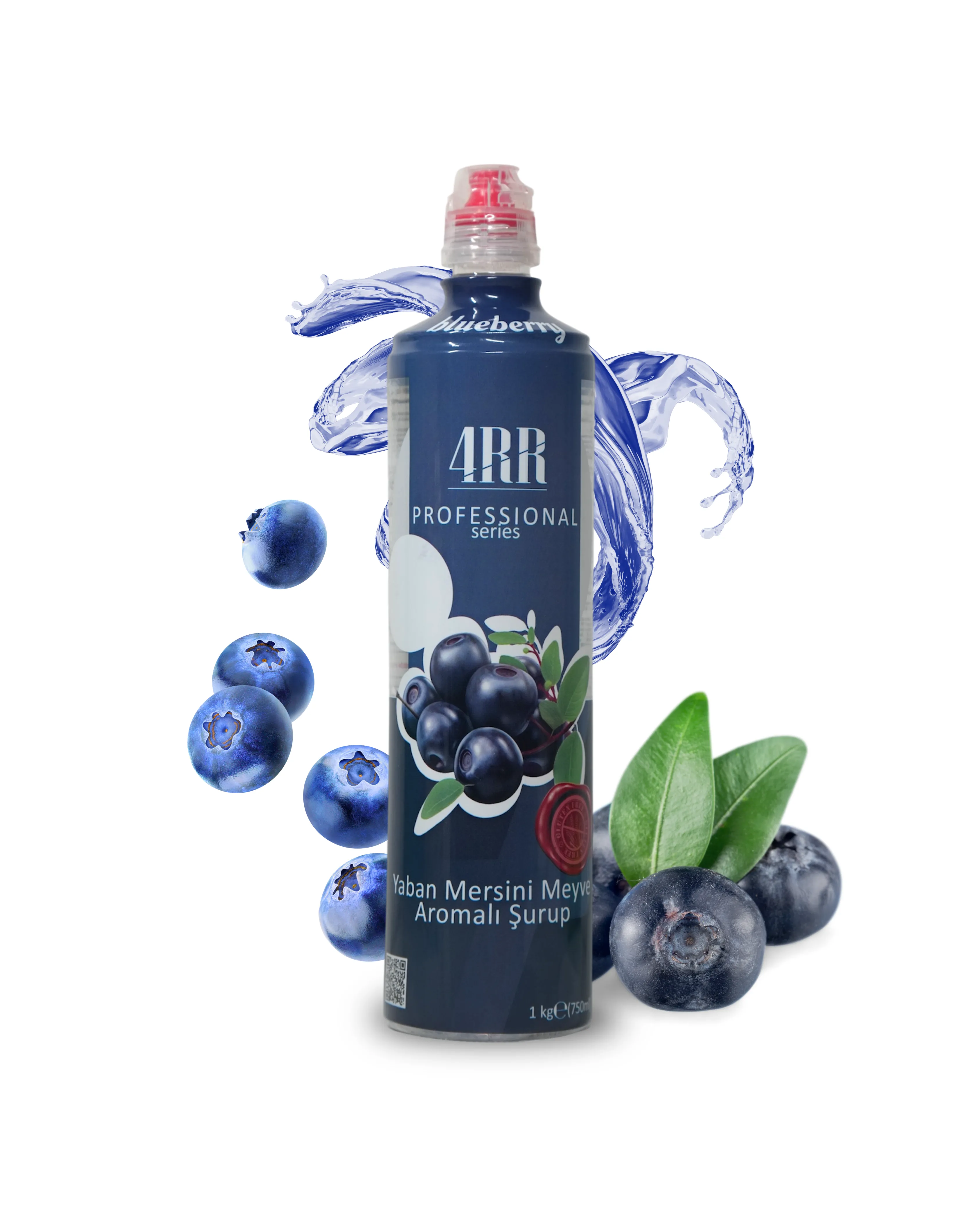 4RR Yaban Mersini Aromalı Şurup 750 ml