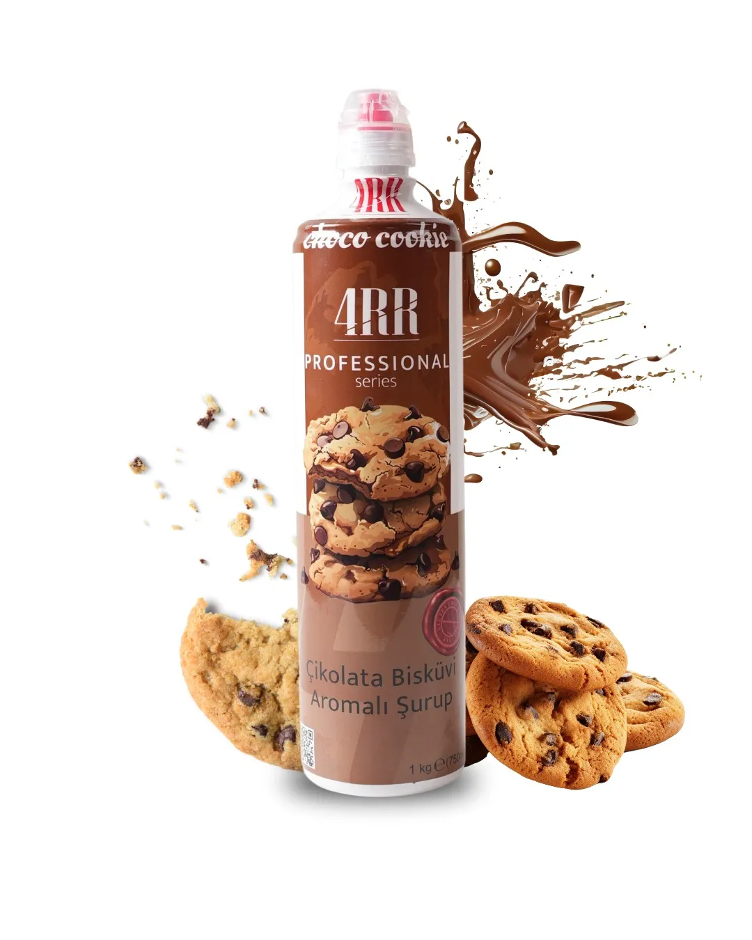 4RR Çikolatalı Bisküvi Aromalı Şurup 750 ml