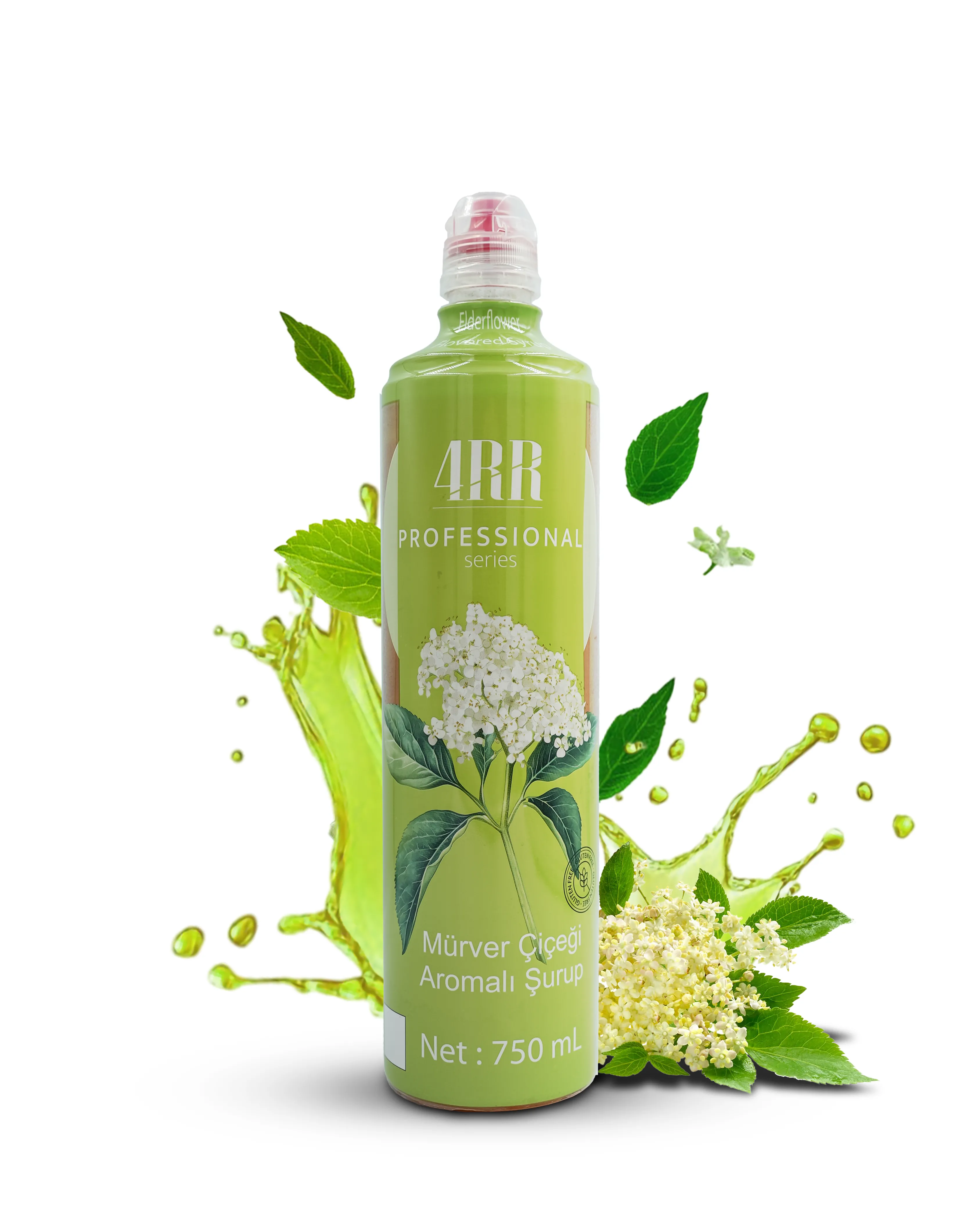 4RR Mürver Çiçeği Aromalı Şurup 750 ml.
