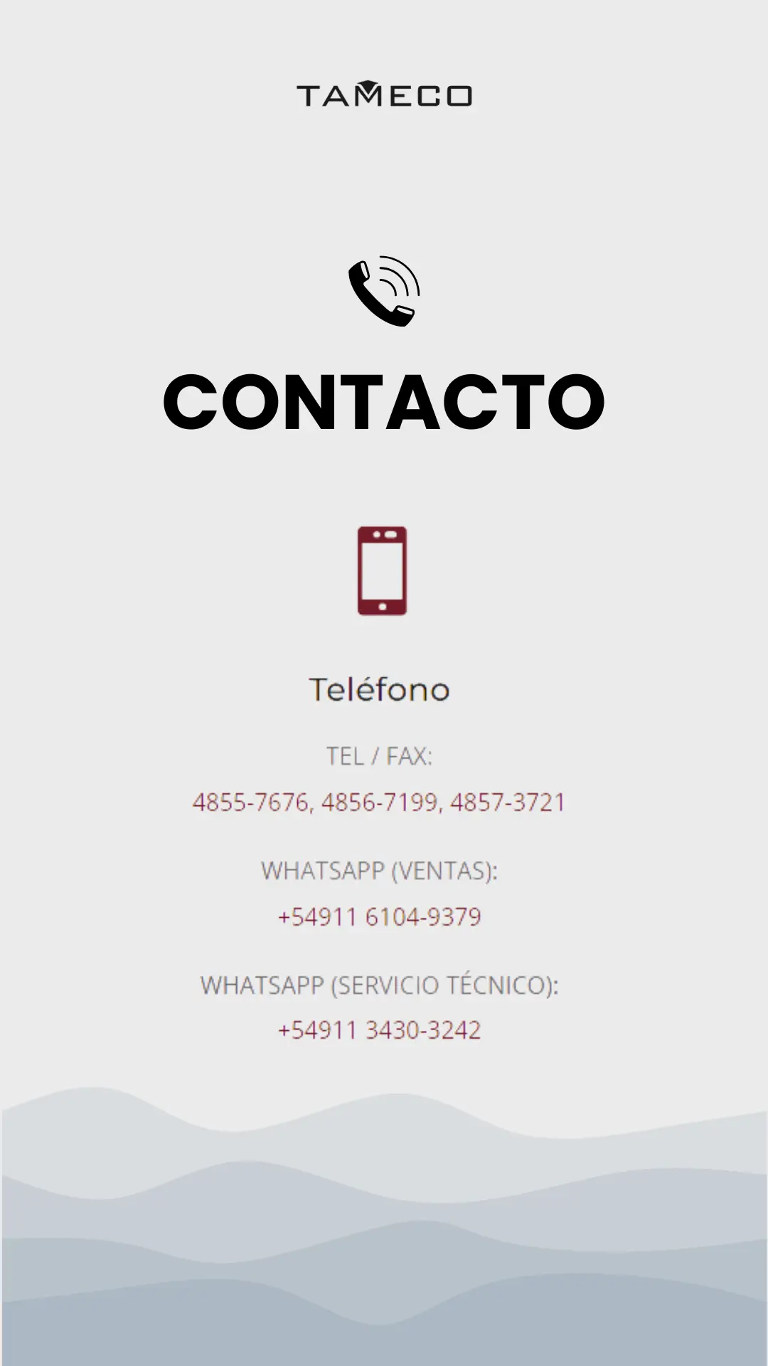 Imagen descriptiva del proyecto Tameco Srl