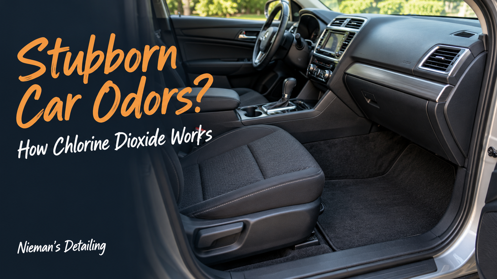 How Chlorine Dioxide Helps Remove Stubborn Car Odors