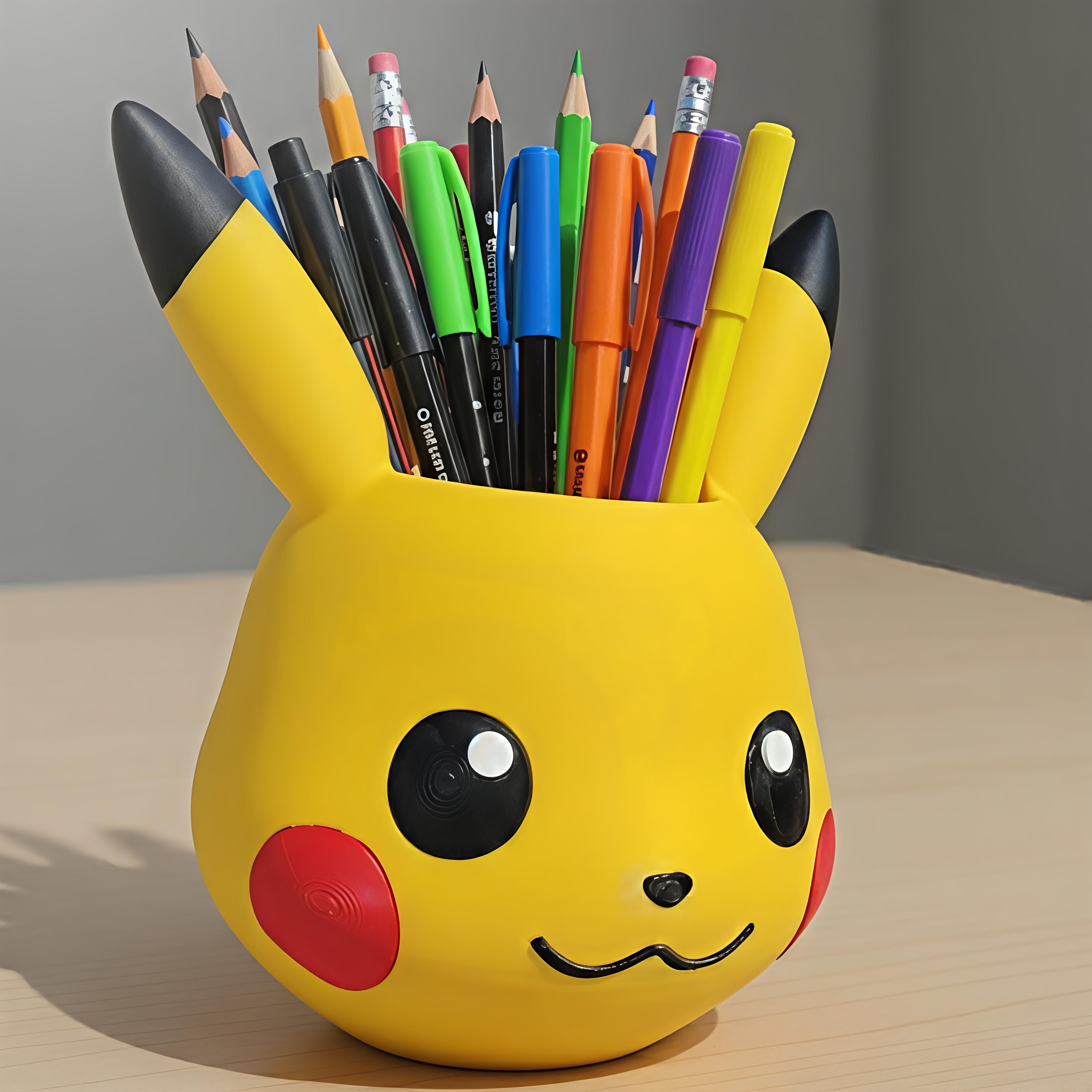 Pikachu Pen Holder | Pokémon-Themed Desk Organizer