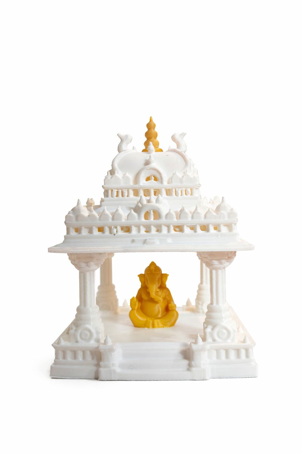 Divine Mini Temple Mandir with Ganesha Idol