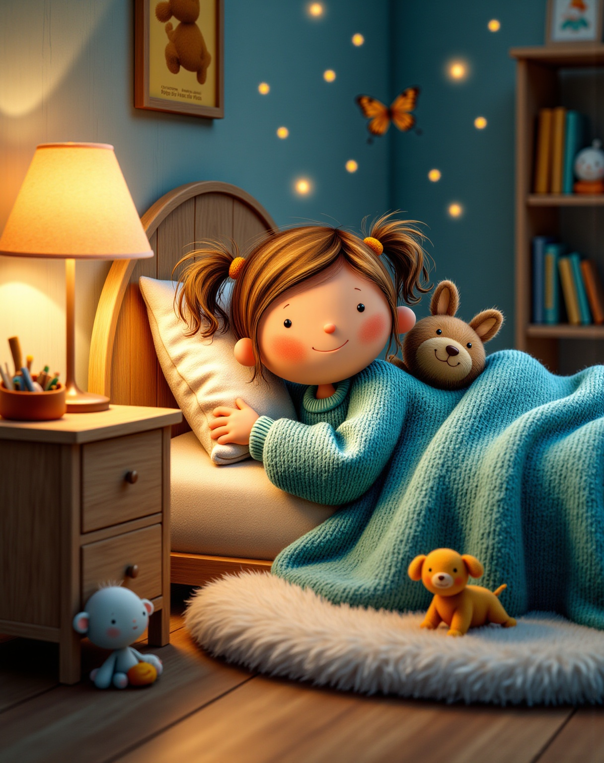 Omslag för Ella och de kloka gosedjuren