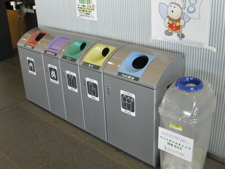 Japanese garbage separation guide