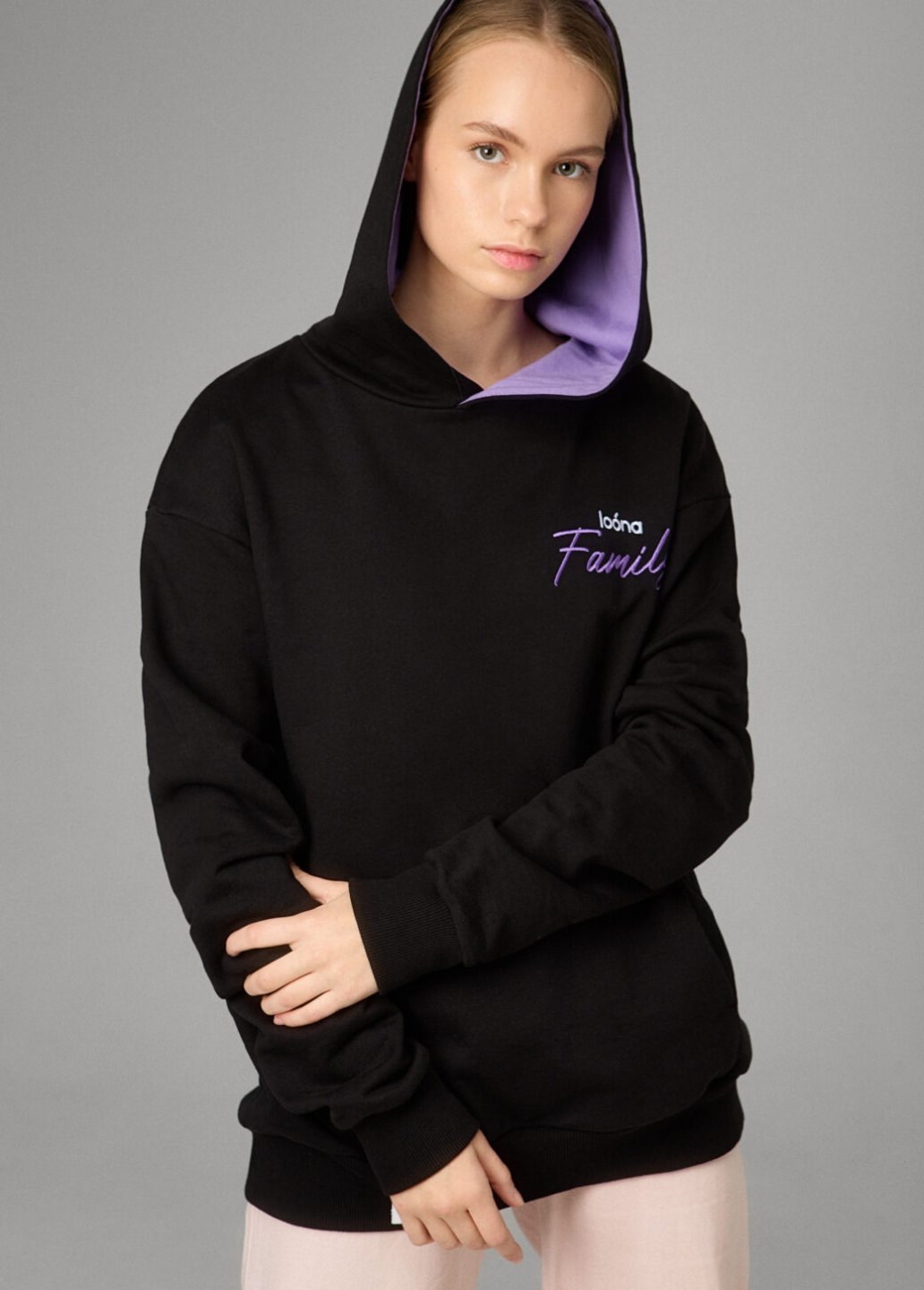 CORPORATE Insulated Hoodie with Colored Hood - Product