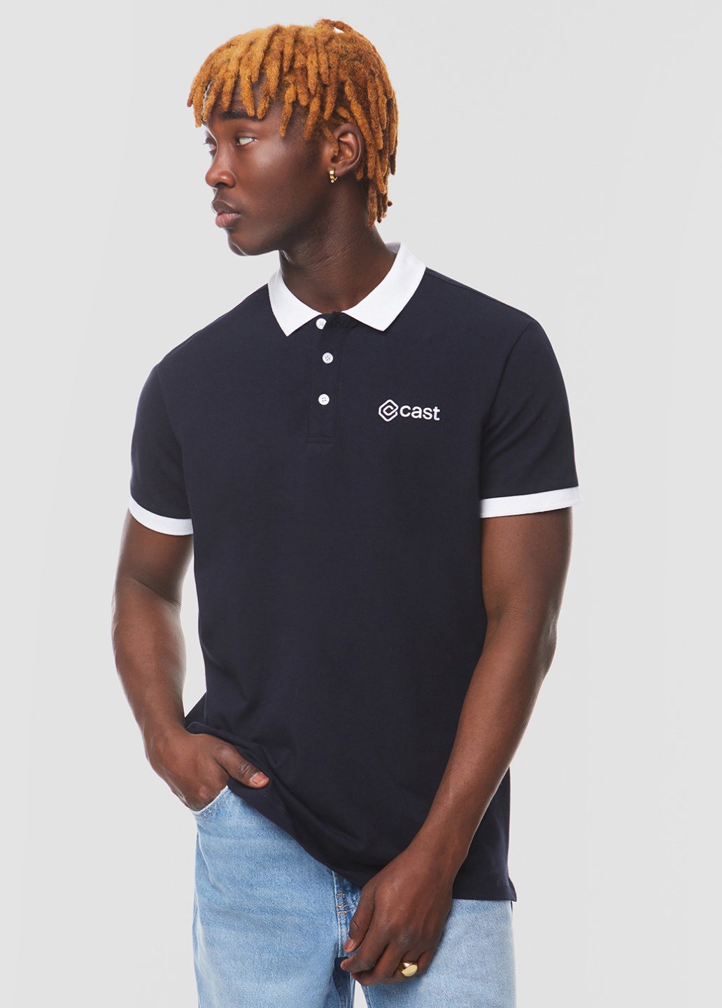CORPORATE Double-colored Polo - Product