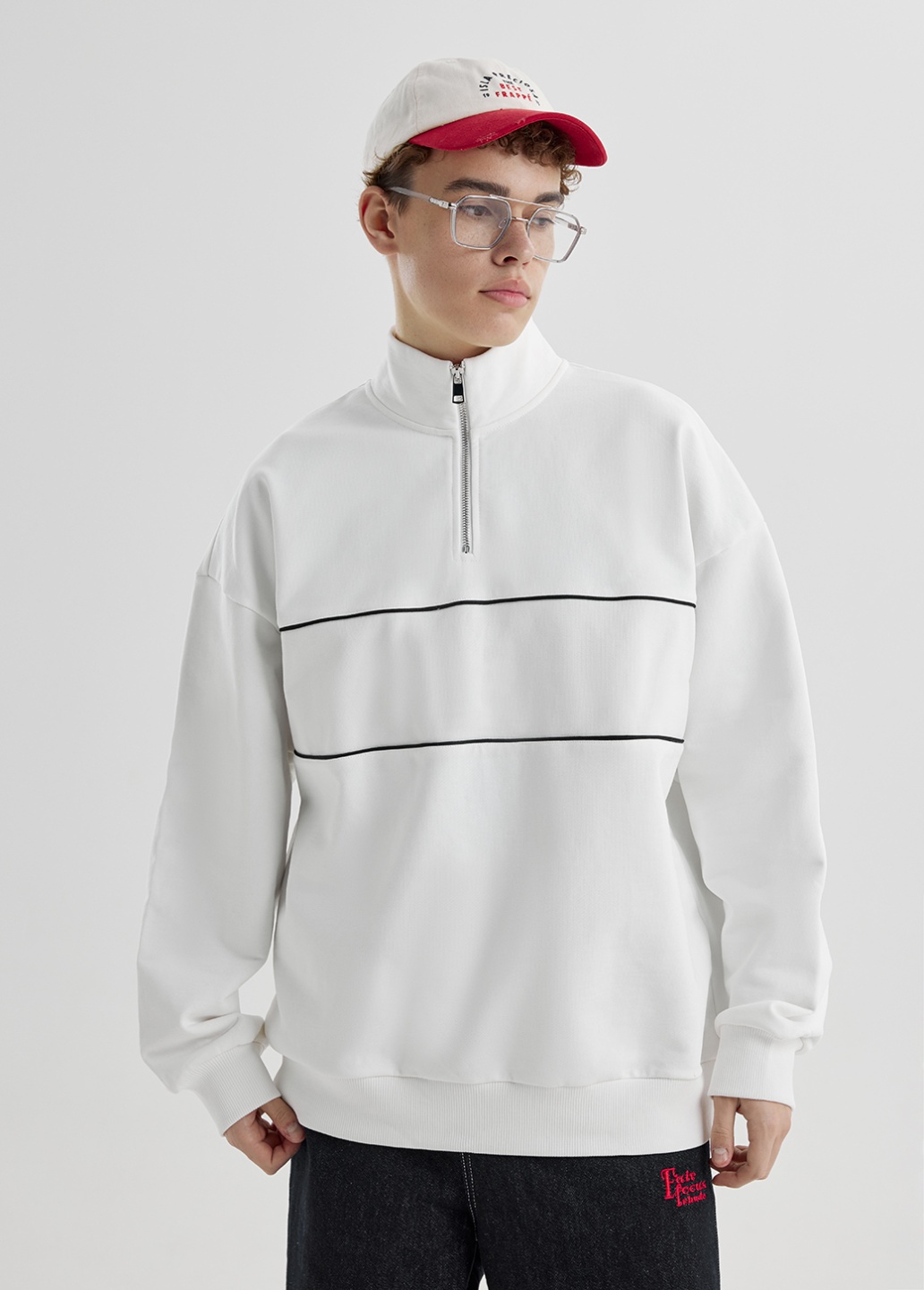 Свитшот с полузамком под заказ - Product