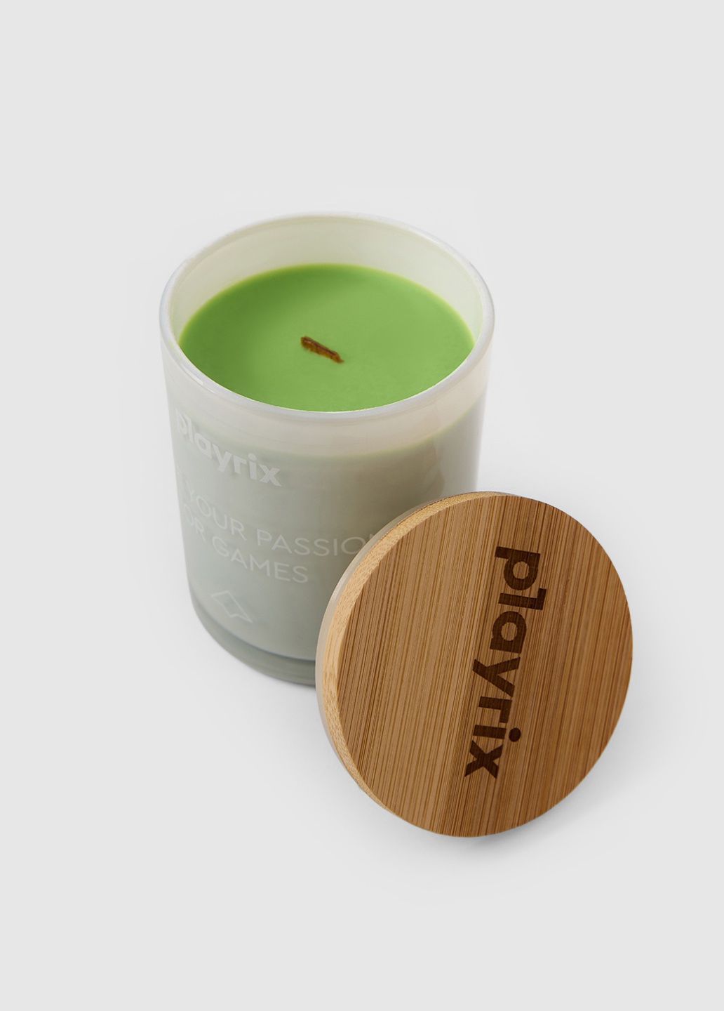 Fragranced candle in glass jar, 120g - Product