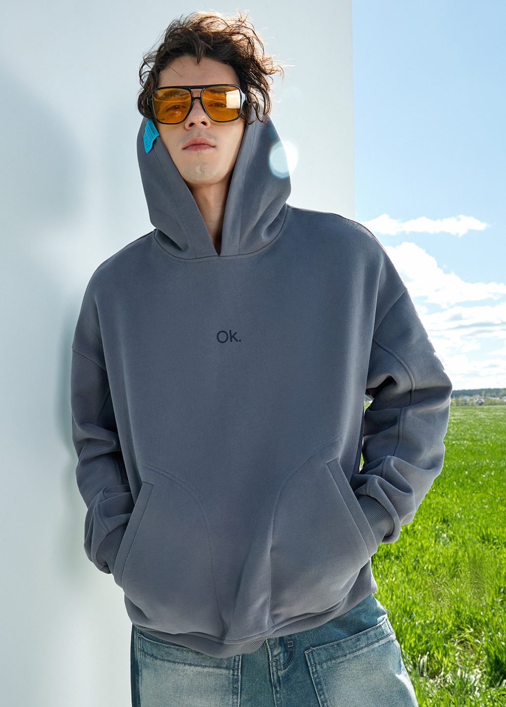 CORPORATE Hoodie TOUCHING GRASS - Product