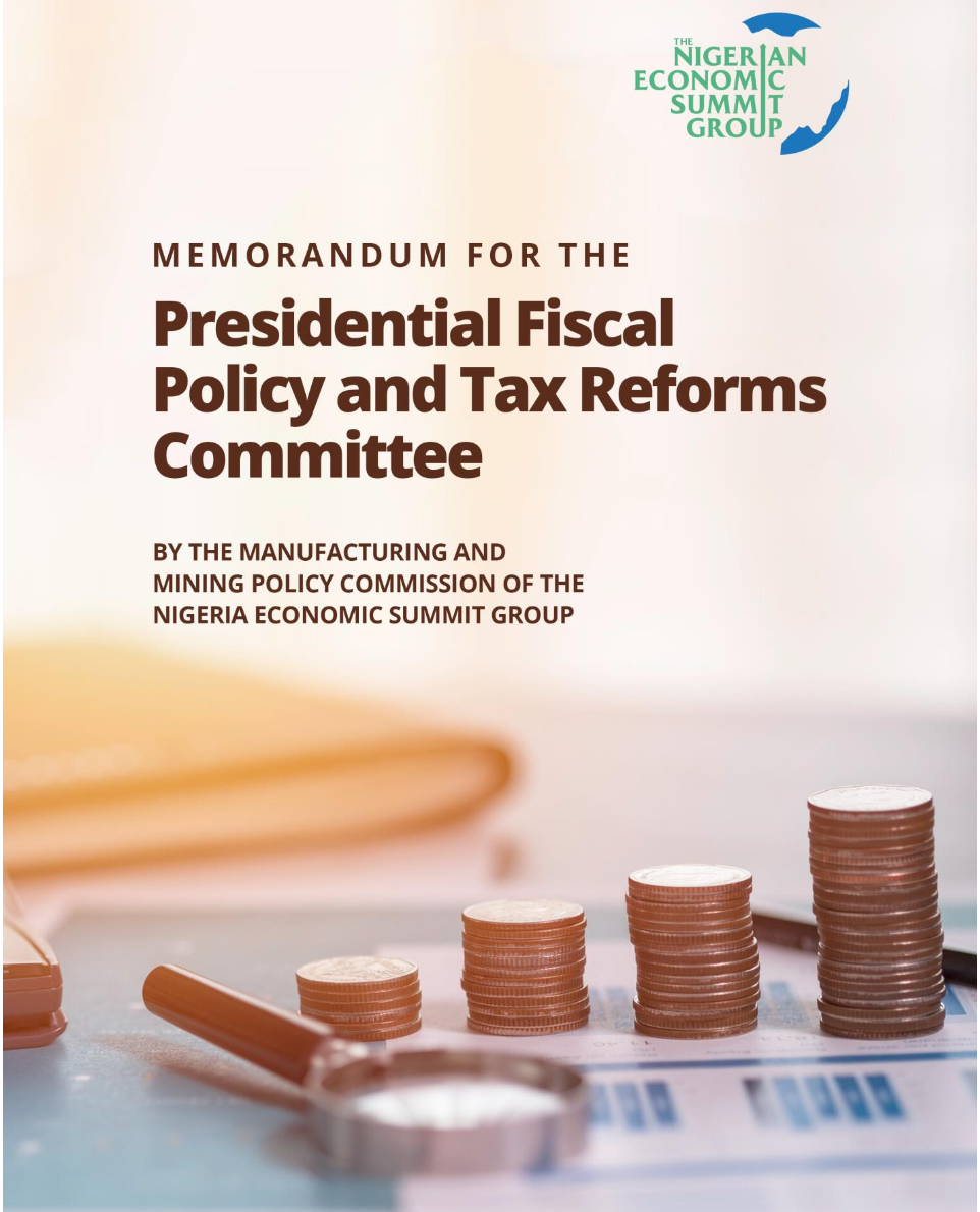 Submission to the Presidential Commitee on Fiscal and Tax reforms