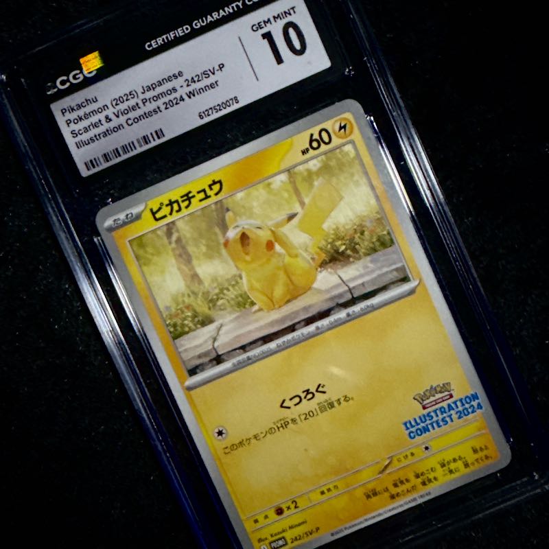 Pikachu #242/SV-P CGC 10