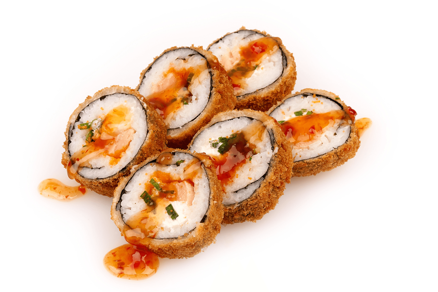 Темпура рол сьомга