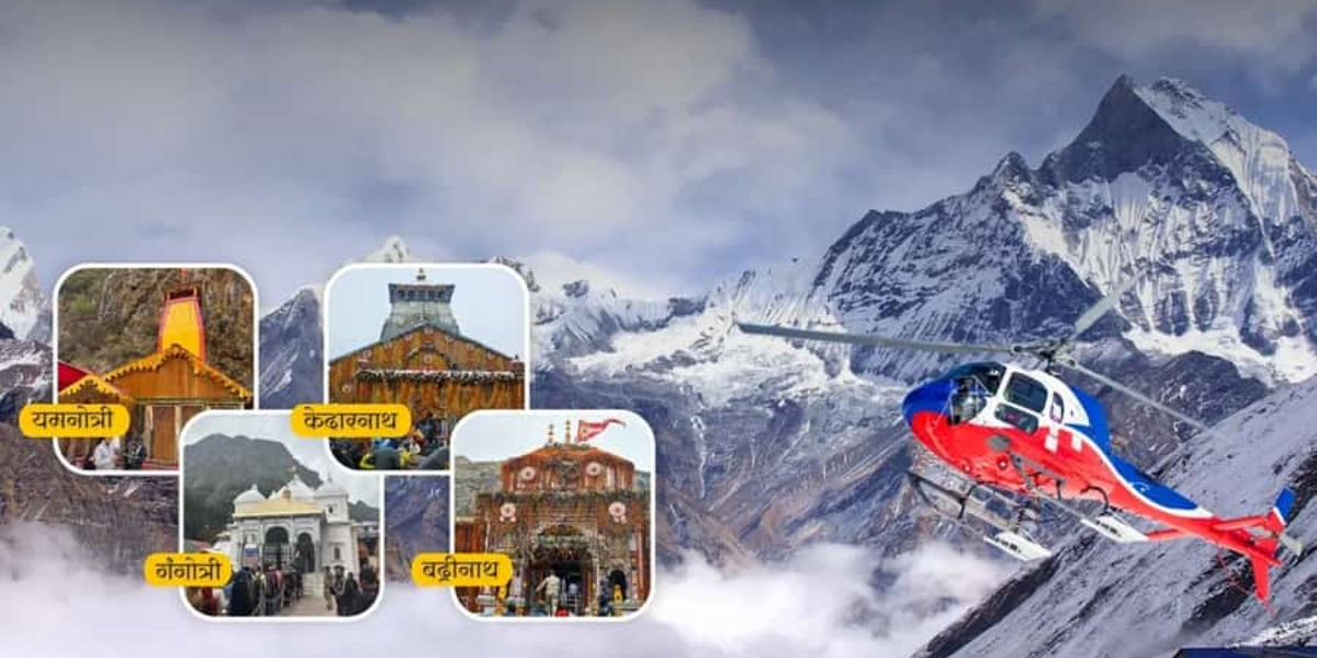 Cover image for Char Dham Yatra by Helicopter