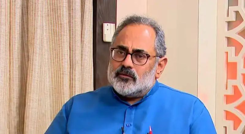 രാഹുൽഗാന്ധിയുടെ ഫ്രോഡ് രാഷ്ട്രീയമാണ് രാജ്യത്ത്; വി ഡി സതീശൻ സർക്കാർ കേരളത്തിൽ എന്ത് ചെയ്തു: രാജീവ് ചന്ദ്രശേഖർ