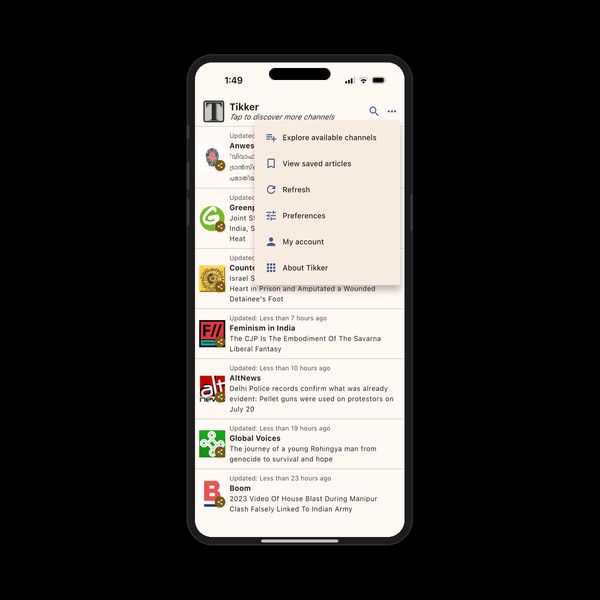 How to Subscribe to New Channels on Tikker (It's Free!)