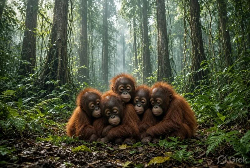 Odisha’s Five Orangutans Land in a Decade of Data on the Ape Trade