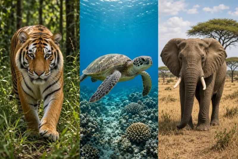 Tigers Are Among the Few Recoveries in a Report Showing Wildlife Down 73 Per Cent