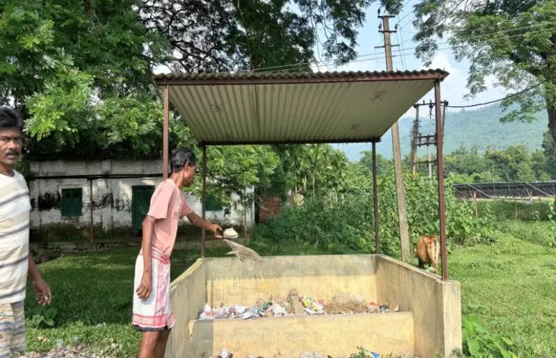 How an Assam panchayat built a self-sustaining waste management system