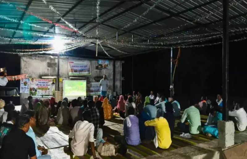 When the village sleeps, the planning begins: Inside a night chaupal shaping the next monsoon