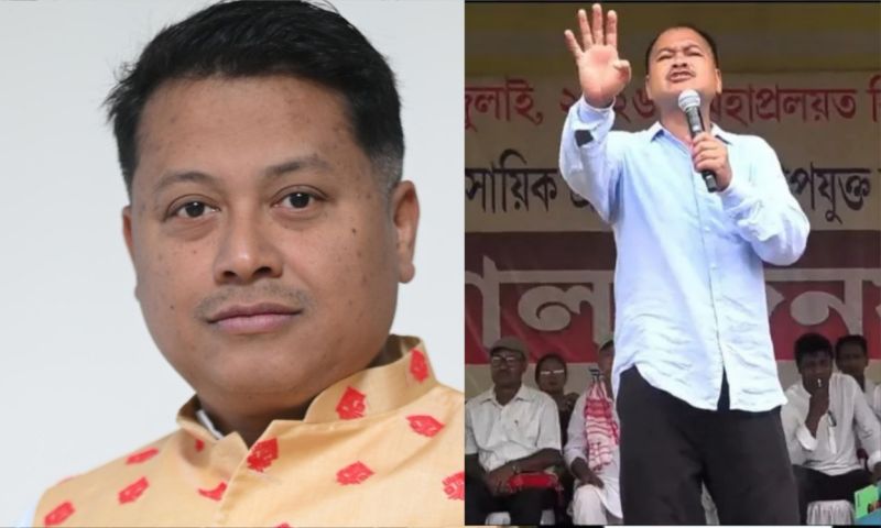 Assam: FIR lodged against Nazira MLA Mayur Borgohain over alleged threatening remarks against Akhil Gogoi