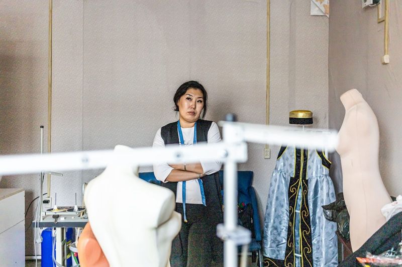 How Buryat fashion designer Oksana Alkhunsaeva stitched her life back together in Russia