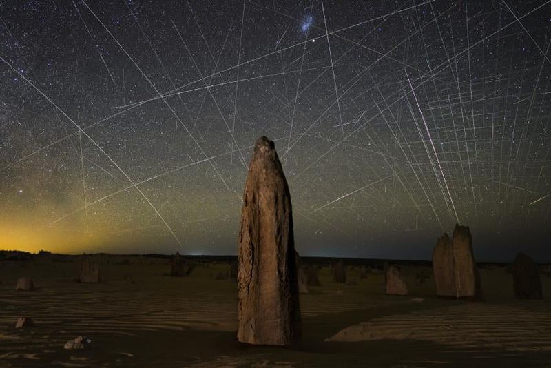 Ultra-Black Coating Could Mitigate Light Pollution Caused by Satellites