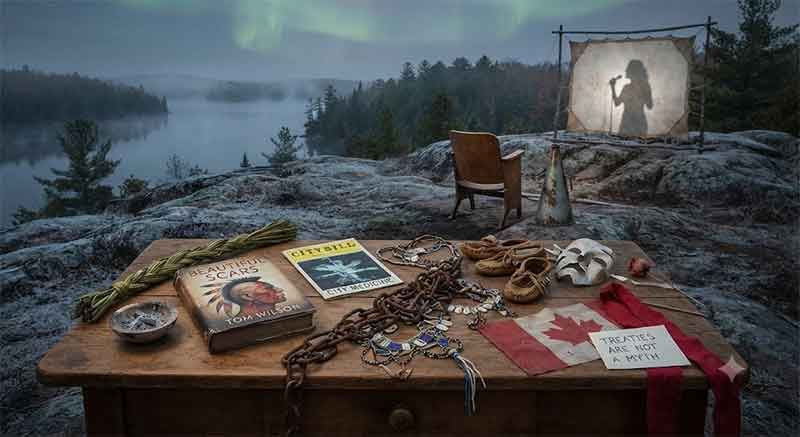 Reflections and the ripples of art on a Canadian Thanksgiving