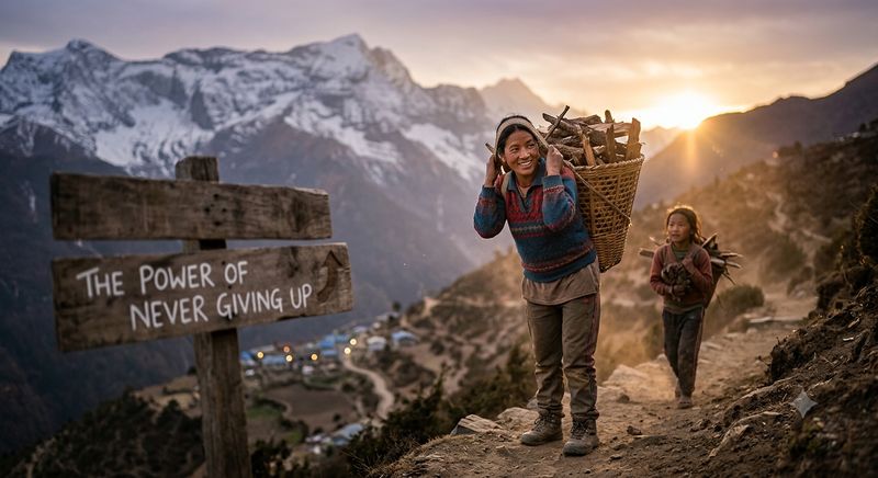 The Power of Never Givng Up