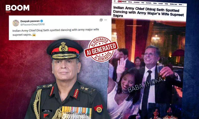 Video Of CAO Dhiraj Seth And Army Major's Wife Dancing Is A Deepfake