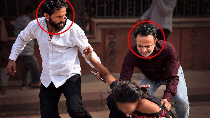 Viral Video: Who Are These Two Goons, Seen Assaulting a Young Protester?