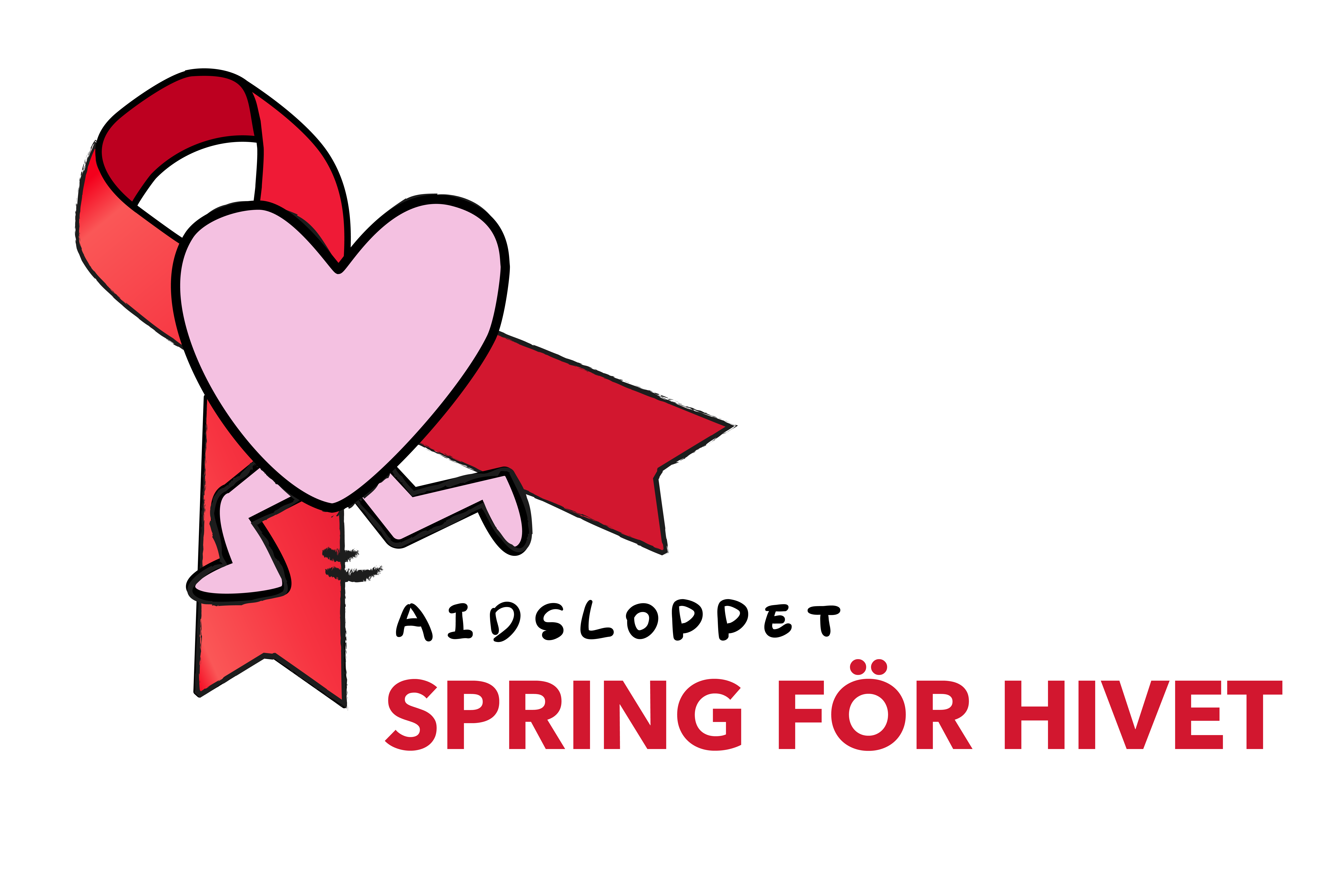 Logotyp AIDS-loppet
