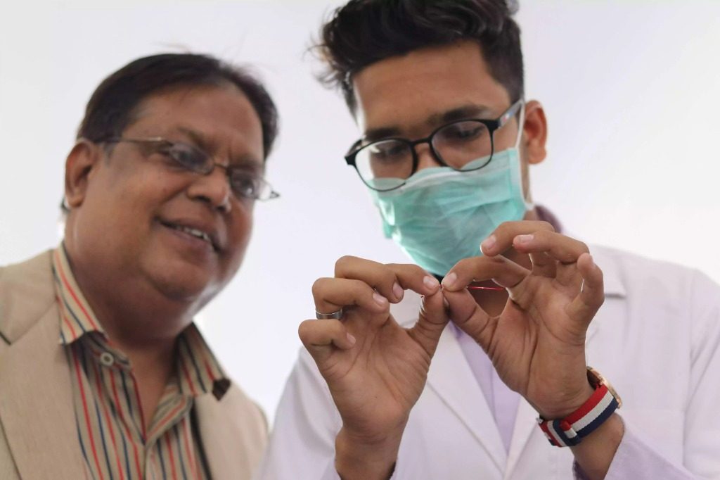 Pharmacy Practical Lab Students